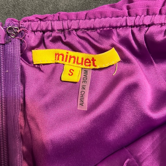 Strapless Miss Minuet Purple Dress - Picture 3 of 4